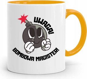 Mester Bögre Sárga Születésnapi Ajándék fényképes nyomtatással