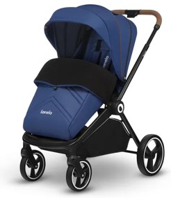 Lionelo - MIKA 2 az 1-ben kombinált babakocsi, tengerészkék