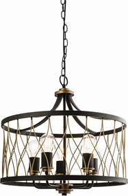 Endon HESTON 61498 Csillár 5x60W/E27 IP20