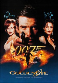 Golden Eye poszter James Bond Pierce Brosnan