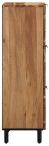Magas szekrény 40x33x110 cm Tömör akác fa