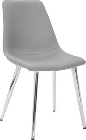 2db Étkezőszék Hawaj CL-18062 világosszürke