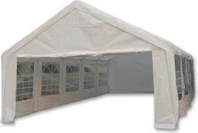Nagy kerti sátor fehér 5×10 m  vízhatlan zárható