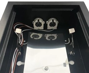 Fénycsöves lámpa T8 2xG13/18W/230V 120 cm fekete