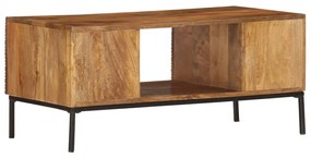 Tömör mangófa dohányzóasztal 90 x 45 x 40 cm