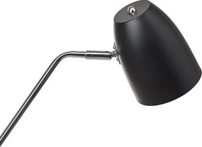 RENDL PRAGMA stojanová černá chrom 230V LED E27 11W