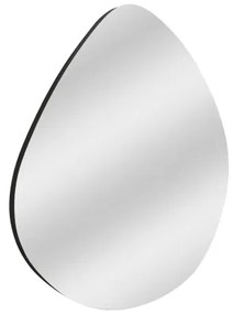 Fali tükör BESSO 60x60 cm fekete