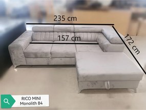 ASTON MINI BIS L-alaku sarokkanapé