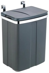 WENKO 54903100 - Ajtóra szerelhető kosár 26x36,5 cm szürke/ezüst