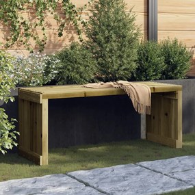 vidaXL impregnált fenyőfa kihúzható kerti pad 212,5 x 40,5 x 45 cm