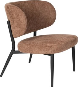 Narancssárgásbarna fotel Sanne – White Label