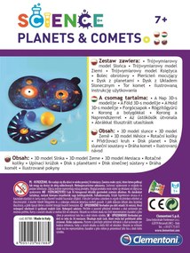Bolygók és üstökösök Experiment tudományos szett Clementoni