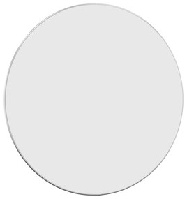 ezüstszínű falitükör Ø 60 cm Kerek