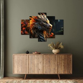 Kép - Sárkány (150x105 cm)