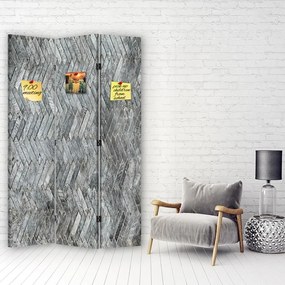 Gario Paraván Mintás szürke Méret: 145 x 170 cm, Kivitelezés: Klasszikus paraván