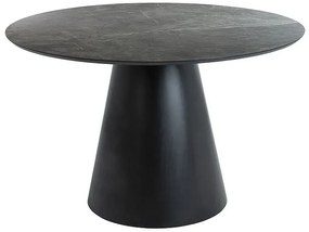 Angel étkezőasztal fekete 120cm