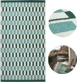 Kültéri Szőnyeg Erkélyre 80x150CM Vízálló Szőtt Kerti Szőnyeg