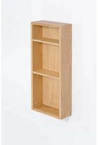 Slimline tölgyfa fürdőszobai fali polc - Wireworks