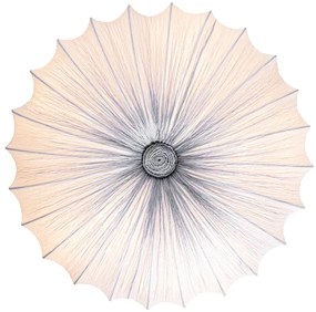 Design mennyezeti lámpa szürke 60 cm 5 lámpás - Plu