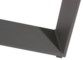Heritage teak Torino étkezőgarnitúra antracit 1+6