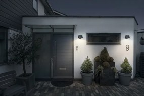 Osram - LED napelemes fali lámpa ENDURA STYLE LED/10,1W/4,2V 2000 mAh IP54 antracit