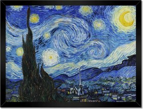 Poszterek keretben 40x30 Van Gogh Csillagos éj