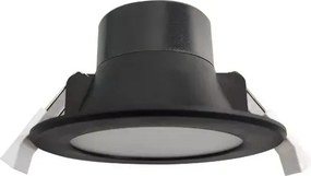 LED fény 7W/IP44/DR01/SMD/4000K/BK - LDL153/B