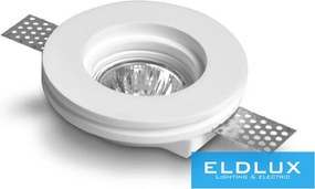 UNIVERSO Gipsz süllyesztett spot lámpatest 1xGU10 ∅100x33mm IP20 fehér