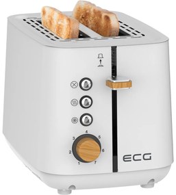ECG ST 2768 kenyérpirító Timber White