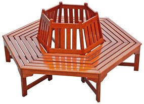 Barna tömörfa kerti pad Ontario – Garden Pleasure