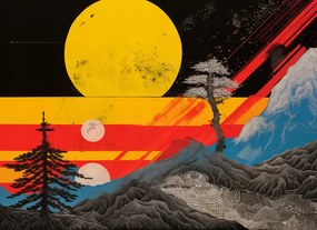 Poszter 55x40cm Hegyi átváltozás