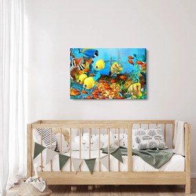 Kép - színes korallzátony (90x60 cm)