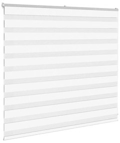 zebrafüggönnyel fehér szövetszélesség 160,9 cm poliészter