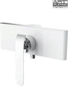 Falra Szerelhető Zuhany Csaptelep Króm/fehér