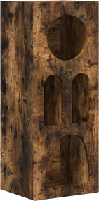vidaXL Széf Füstölt tölgy 40 x 35 x 100,5 cm Faanyag