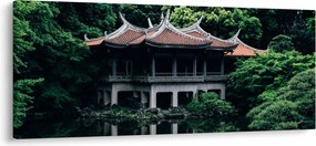 A japán nemzeti kert képe (120x50 cm)