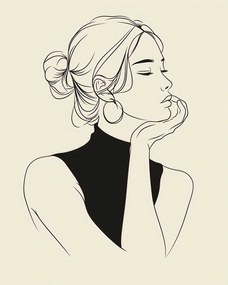 Poszter 40x50cm Elmélkedés