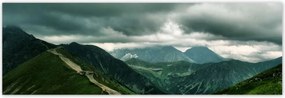 Poszterek 200x66 Tátra Lengyel hegyek Kilátás