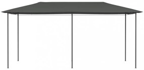 antracitszürke pavilon 2,98 x 5,3 x 2,59 m 160 g/m²
