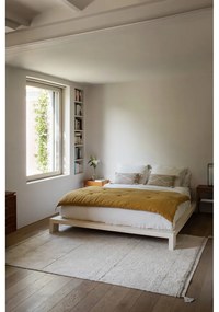 Krémszínű mosható kézi szövésű pamut szőnyeg 170x240 cm Bloom Natural – Lorena Canals