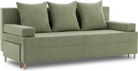 Fireze kanapé, kordbársony, zöld