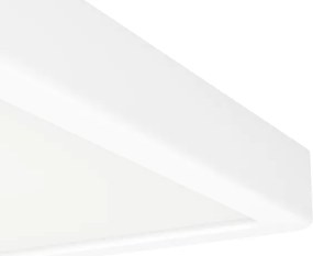 Eglo 901336 - LED fürdőszobai mennyezeti lámpatest FUEVA LED/10,5W/230V 22x22cm IP44 fehér