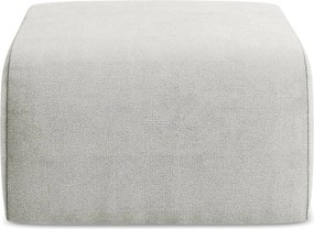 Világosszürke zsenília lábtartó Lani – Makamii