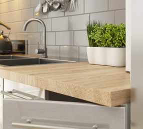 Alsó konyhaszekrény Ozara S50 SZ8 (fehér + fényes fém) . Akció -15%. 1071147