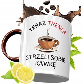 Bordó Bögre Edzőnek Születésnapi Ajándék fényképes nyomtatással