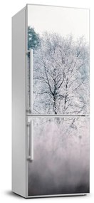 Matrica hűtőre Erdőben télen FridgeStick-70x190-f-142936706