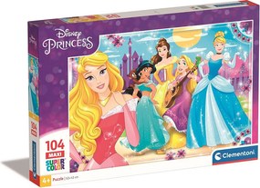 Disney Hercegnők Kingdom 104 db-os maxi puzzle Clementoni