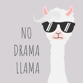 Illusztráció Cute Llama design with no drama, Nesser3321