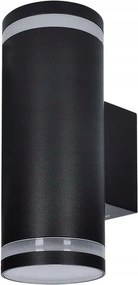 Solight Potenza Led kültéri fali lámpa, 2x GU10, fekete