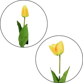 Művirág TULIP 54 cm - több színben Termék színe: Rózsaszín